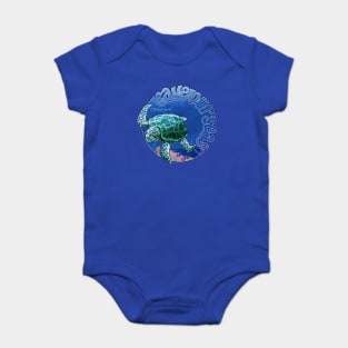 Save Our Seas - Caribbean Sea Turtle Baby Bodysuit